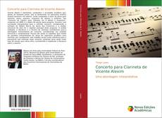 Capa do livro de Concerto para Clarineta de Vicente Alexim 