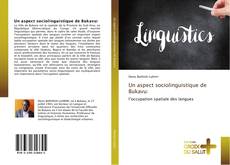 Buchcover von Un aspect sociolinguistique de Bukavu: