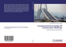 Capa do livro de Fundamental Knowledge Of Construction Materials 