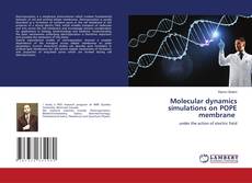 Copertina di Molecular dynamics simulations on POPE membrane