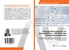 Copertina di Change Management im Unternehmen – die Rolle des Personalmanagement