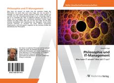 Bookcover of Philosophie und IT-Management