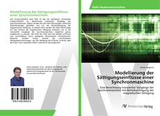 Copertina di Modellierung der Sättigungseinflüsse einer Synchronmaschine