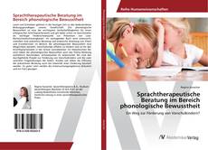 Copertina di Sprachtherapeutische Beratung im Bereich phonologische Bewusstheit