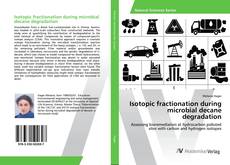 Copertina di Isotopic fractionation during microbial decane degradation