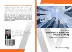 Copertina di Behavioural Finance in Private Banking