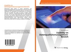 Copertina di Usability im Datenqualitätsmanagement-Bereich