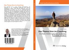 Copertina di Das Thema Sinn im Coaching