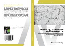 Copertina di Kontrastive Lexikographie und Korpusanalyse