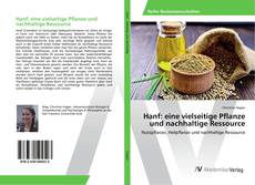 Buchcover von Hanf: eine vielseitige Pflanze und nachhaltige Ressource