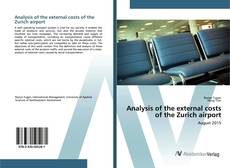 Copertina di Analysis of the external costs of the Zurich airport