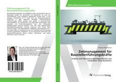 Copertina di Zeitmanagement für Baustellenführungskräfte