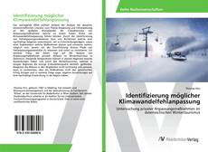 Portada del libro de Identifizierung möglicher Klimawandelfehlanpassung