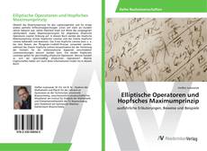 Copertina di Elliptische Operatoren und Hopfsches Maximumprinzip