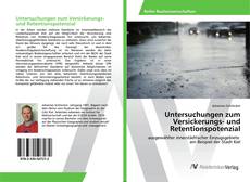 Copertina di Untersuchungen zum Versickerungs- und Retentionspotenzial