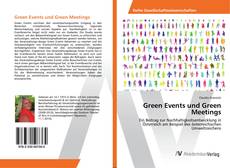 Copertina di Green Events und Green Meetings