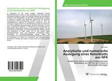 Copertina di Analytische und numerische Auslegung eines Rotorblatts aus NFK