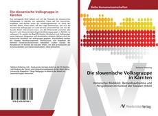 Copertina di Die slowenische Volksgruppe in Kärnten