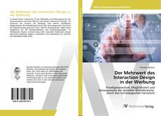 Bookcover of Der Mehrwert des Interaction Design in der Werbung