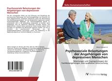 Portada del libro de Psychosoziale Belastungen der Angehörigen von depressiven Menschen