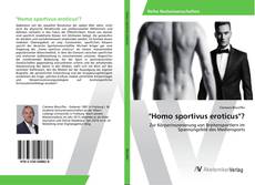 Copertina di "Homo sportivus eroticus"?