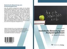 Copertina di Statistische Bewertung von Analyseergebnissen