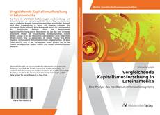 Portada del libro de Vergleichende Kapitalismusforschung in Lateinamerika