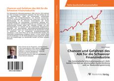 Copertina di Chancen und Gefahren des AIA für die Schweizer Finanzindustrie