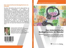 Copertina di Das österreichische Bankgeheimnis im Wandel