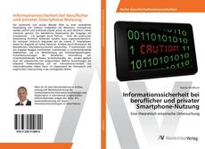 Copertina di Informationssicherheit bei beruflicher und privater Smartphone-Nutzung