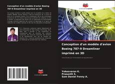 Conception d'un modèle d'avion Boeing 787-9 Dreamliner imprimé en 3D的封面