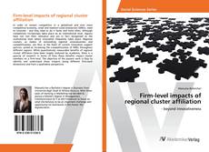 Copertina di Firm-level impacts of regional cluster affiliation