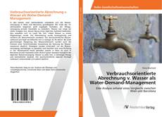 Copertina di Verbrauchsorientierte Abrechnung v. Wasser als Water-Demand-Management