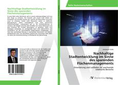 Portada del libro de Nachhaltige Stadtentwicklung im Sinne des sparenden Flächenmanagements
