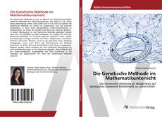 Copertina di Die Genetische Methode im Mathematikunterricht