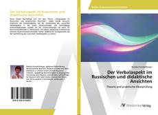 Capa do livro de Der Verbalaspekt im Russischen und didaktische Ansichten 