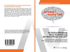 Borítókép a  Ist Online-Werbung ohne Zustimmung der Betroffenen erlaubt? - hoz