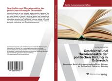 Copertina di Geschichte und Theorieansätze der politischen Bildung in Österreich