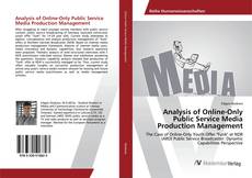 Copertina di Analysis of Online-Only Public Service Media Production Management