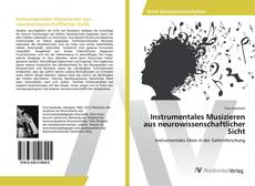 Copertina di Instrumentales Musizieren aus neurowissenschaftlicher Sicht