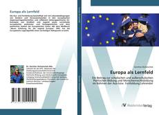 Buchcover von Europa als Lernfeld