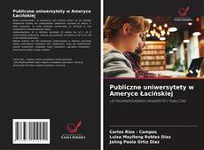 Buchcover von Publiczne uniwersytety w Ameryce Łacińskiej