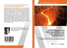 Bookcover of Einbindung einer Onlineplattform bei österreichischen Stahlhändlern
