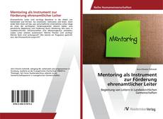 Copertina di Mentoring als Instrument zur Förderung ehrenamtlicher Leiter