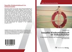 Copertina di Sexueller Kindesmissbrauch im Volksschulalter