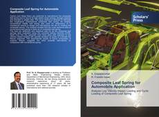 Couverture de Composite Leaf Spring for Automobile Application