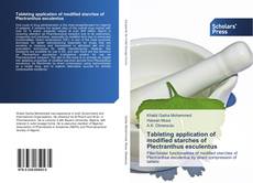 Capa do livro de Tableting application of modified starches of Plectranthus esculentus 