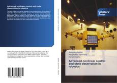 Capa do livro de Advanced nonlinear control and state observation in robotics 