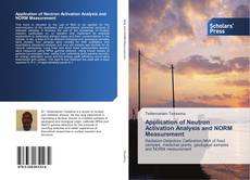 Capa do livro de Application of Neutron Activation Analysis and NORM Measurement 