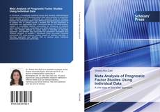 Portada del libro de Meta Analysis of Prognostic Factor Studies Using Individual Data